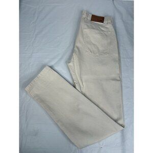 Taylor Stitch Slim Organic Selvedge Jean Men’s 30x34 Natural Button Fly Rivets